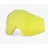 100% Racecraft/Accuri/Strata Anti-Fog Injected Hiper Yellow линза