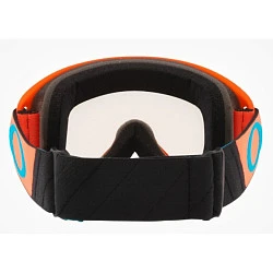Oakley O-Frame 2.0 PRO Youth MX Tuff Blocks мотоочки детские оранжевый, прозрачная линза (71160400)