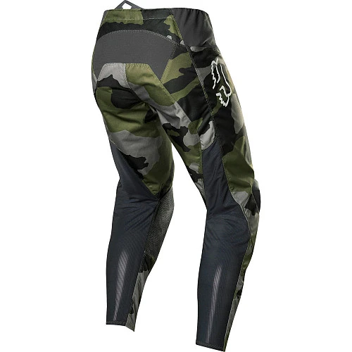 Fox Racing 180 Przm Camo SE мотоштаны, зеленый камуфляж