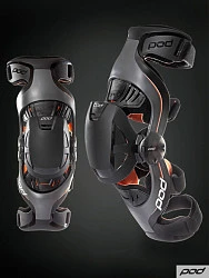 POD K1 YTH наколенники подростковые, серо-оранжевый