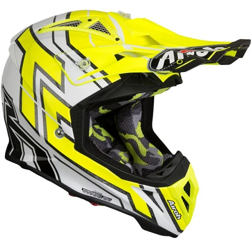 Airoh Aviator 2.2 Cairoli 019 шлем внедорожный, желто-белый