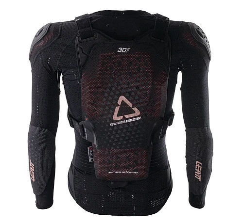 Leatt Body Protector 4.5 Hybrid Black моточерепаха женская, черный