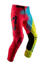 Leatt GPX 4.5 2019 мотоштаны, красно-желтый