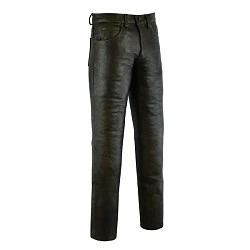 First M8025BRT Кожаные штаны классические, коричневый 40-46