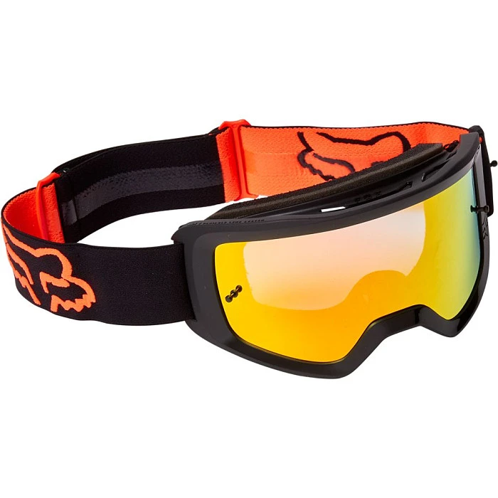 Fox Main Stray Mirrored Spark Black/Orange мотоочки