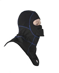 Hyperlook Agros подшлемник, черный с синей строчкой