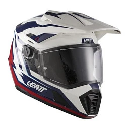 Leatt Kit ADV 7.5 Royal Blue/Red шлем + Vizion 2.5 мотоочки, сине-красный