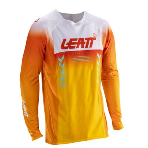 Leatt Moto 5.5 UltraWeld 2026 Orange джерси, оранжевый