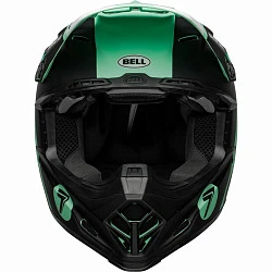 Bell Moto-9 Flex Seven Galaxy Matte Black/Mint/White шлем кроссовый