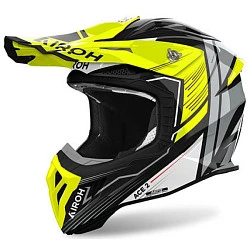 Airoh Aviator Ace 2 Engine Yellow Gloss шлем внедорожный