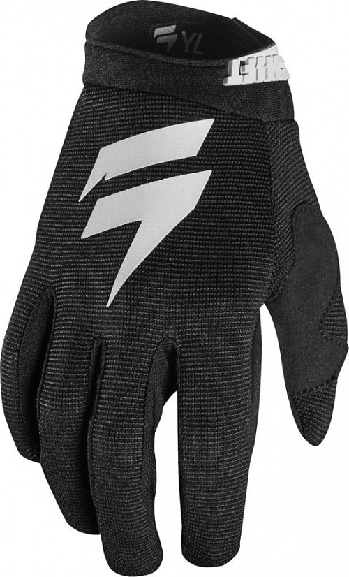 Shift White Air Youth Black мотоперчатки детские
