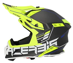 Acerbis Steel Carbon 22-06 Black/Fluo шлем внедорожный
