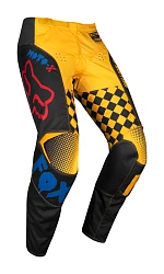 Fox Racing 180 Czar Kids 2019 мотоштаны детские, черно-желтый