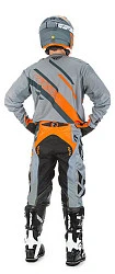 Fly Racing Evolution 2.0 2018 комплект, серо-оранжевый