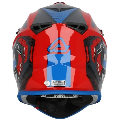 Acerbis Linear 22-06 Red/Blue шлем внедорожный, красно-синий