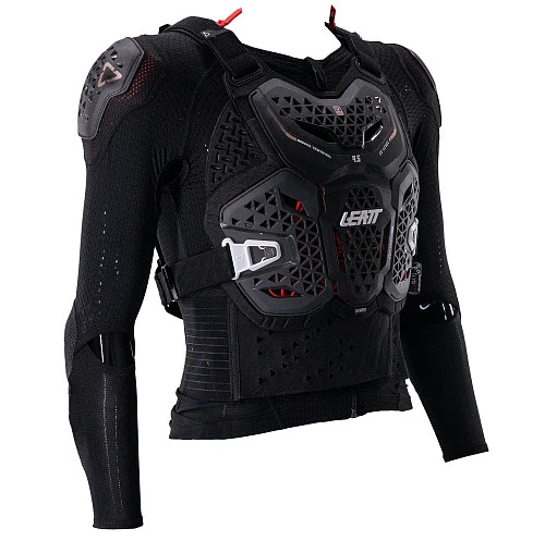 Leatt Body Protector 4.5 Hybrid Black моточерепаха женская, черный