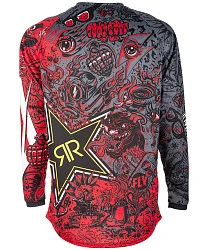 Fly Racing Kinetic Rockstar 2018 джерси, красно-серый