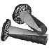 Scott Grips Duece+Donuts двойные грипсы и донаты на руль, черно-серый