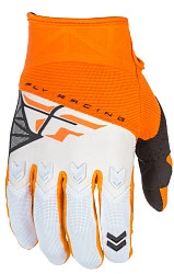 Fly Racing F-16 2018 мотоперчатки, оранжево-белый