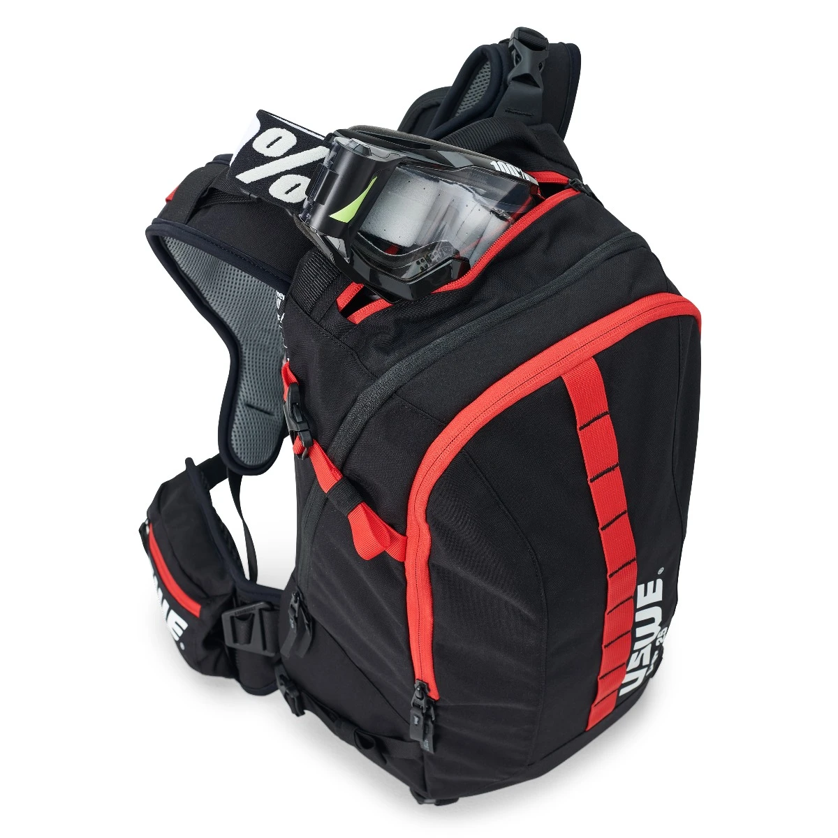 USWE Core 25L Off-Road Daypack, Black/Red рюкзак, черно-красный