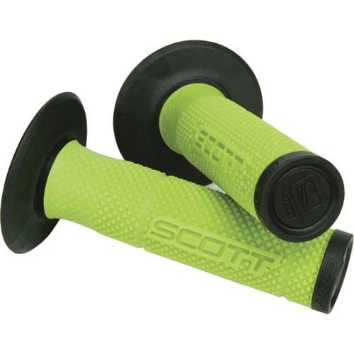 Scott Grips SX II Kit двойные грипсы на руль, зелено-черный