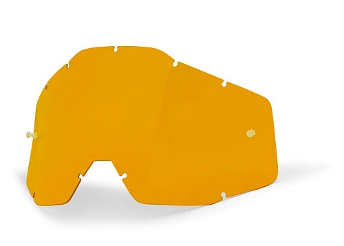 100% Racecraft/Accuri/Strata Persimmon AntiFog линза, светло-оранжевый