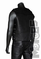 First V705A Жилет мужской без оплетки кожа 2мм