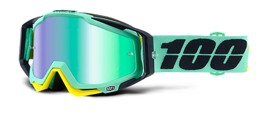 100% Racecraft Kloog Mirror Green Lens мотоочки