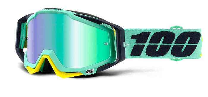 100% Racecraft Kloog Mirror Green Lens мотоочки