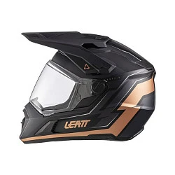 Leatt Kit ADV 7.5 Black/Bronze шлем + Vizion 2.5 мотоочки, черный