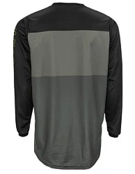 Fly Racing F-16 2022 джерси, серо-черно-желтый