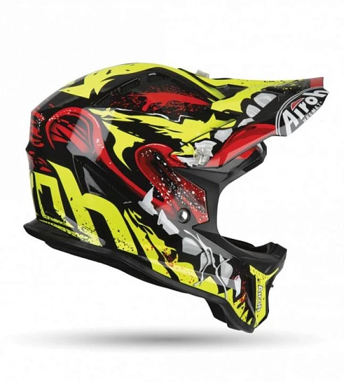 Airoh Archer Grim Gloss шлем кроссовый детский
