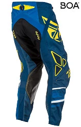 Fly Racing Evolution 2.0 2018 мотоштаны, сине-желтый