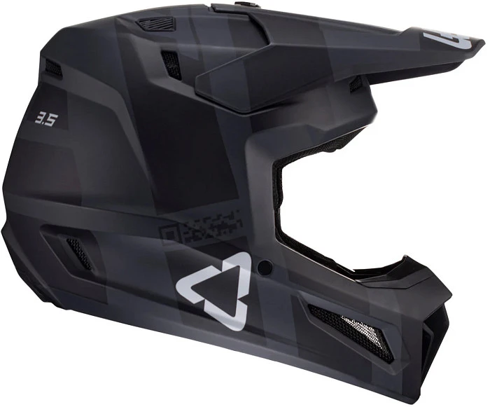 Leatt Kit Moto 3.5 V24 Black шлем кроссовый + Velocity 4.5 мотоочки