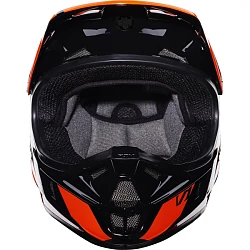 Fox Racing V1 Race 2017 Youth шлем подростковый, черно-оранжевый