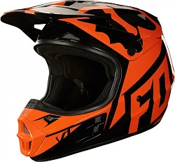 Fox Racing V1 Race 2018 шлем кроссовый, оранжево-черный