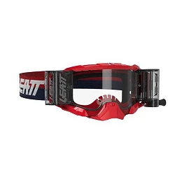 Leatt Velocity 5.5 Roll-Off Red / Clear мотоочки, двойная линза