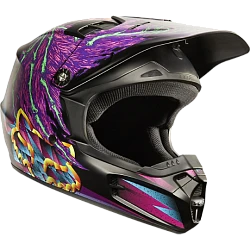 Fox Racing Youth V1 Dragnar шлем подростковый, черный