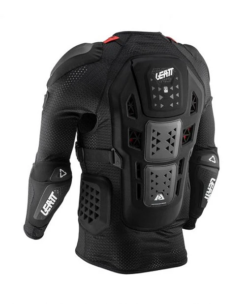Leatt Body Protector 3DF AirFit Hybrid моточерепаха, черный