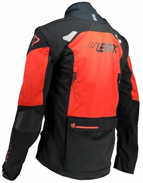 Leatt Moto 4.5 Lite 2023 Black/Red мотокуртка, черно-красный