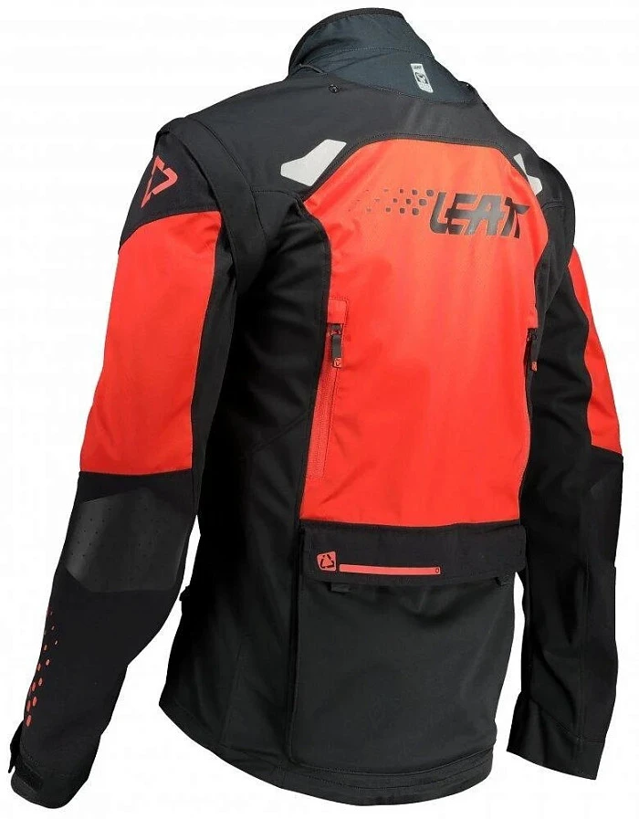 Leatt Moto 4.5 Lite 2023 Black/Red мотокуртка, черно-красный