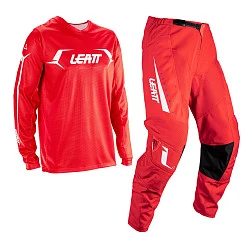 Leatt 3.5 Ride Kit 2026 Red комплект мотоштаны + джерси