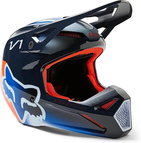 Fox Racing V1 Toxsyk Midnight шлем кроссовый