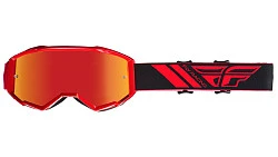 Fly Racing Zone 2019 мотоочки, оранжевый, оранжевая зеркальная линза