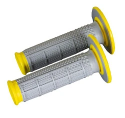 Renthal MX Dual Compound Tapered Half Waffle грипсы на руль, желтый