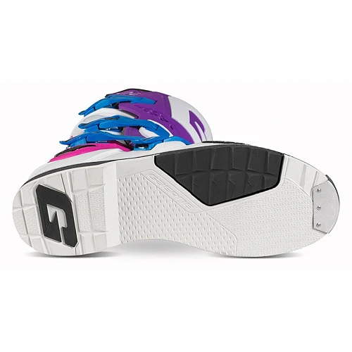 Gaerne SG22 Purple/White/Rhodamine мотоботы кроссовые