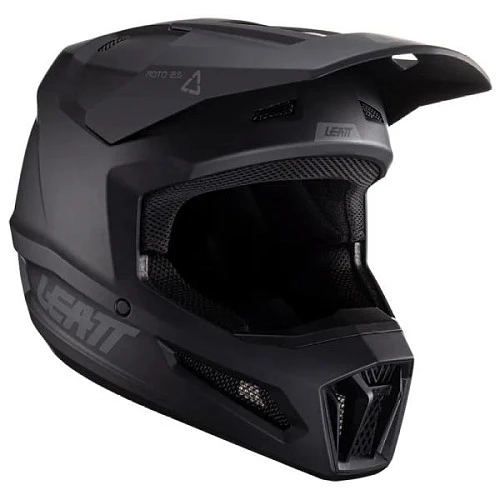 Leatt Moto 2.5 V25 Stealth шлем кроссовый, черно-серый