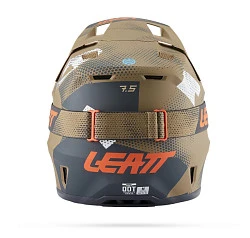 Leatt Kit Moto 7.5 V27 Camo Khaki Brown шлем кроссовый + Velocity 4.5 мотоочки