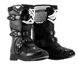 Fly Racing Maverik MX Youth мотоботы детские/женские, черно-белый