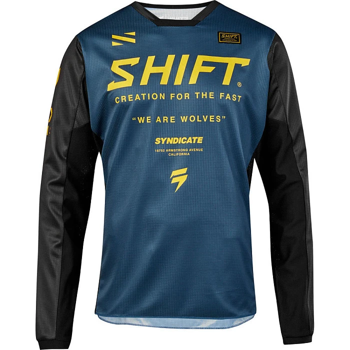 Shift White Muse Navy джерси